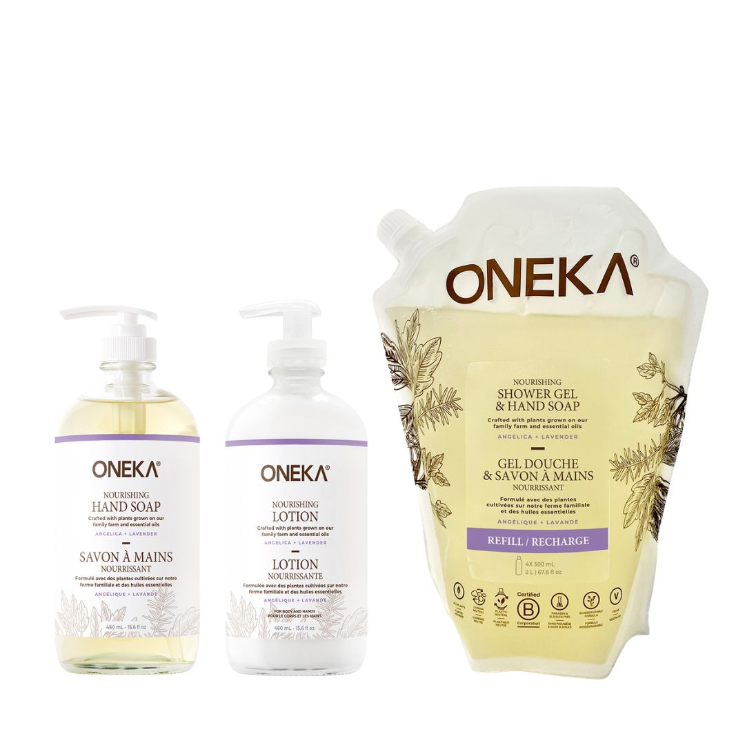 Angelica &amp; Lavender Body &amp; Hand Care Trio