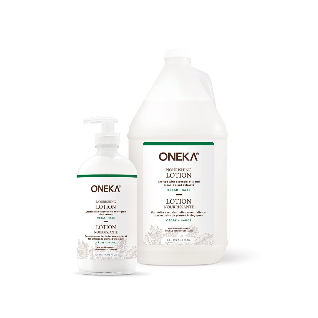 Cedar &amp; Sage Nourishing Body Lotion Refill Duo