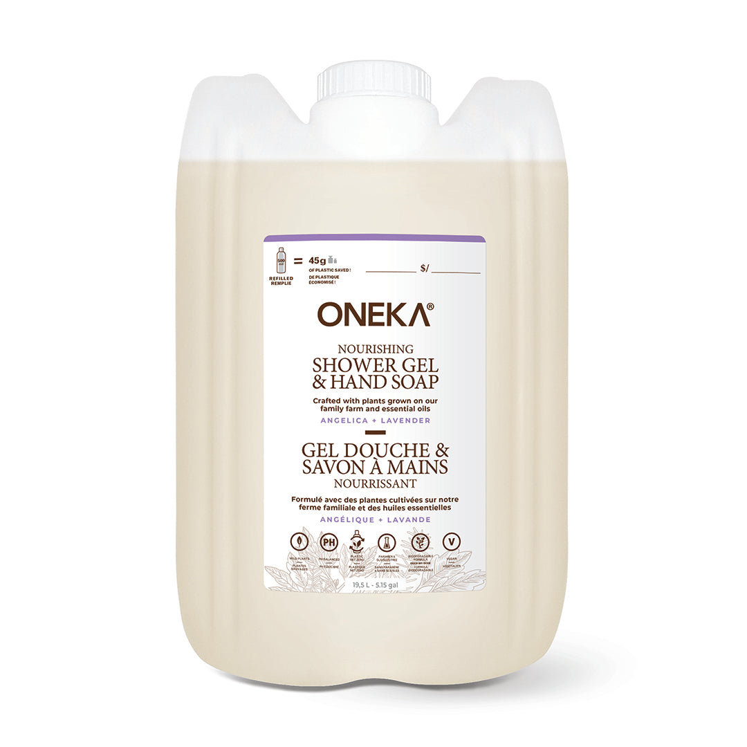 Angelica &amp; Lavender Shower Gel and Hand Soap 19.5L Refill