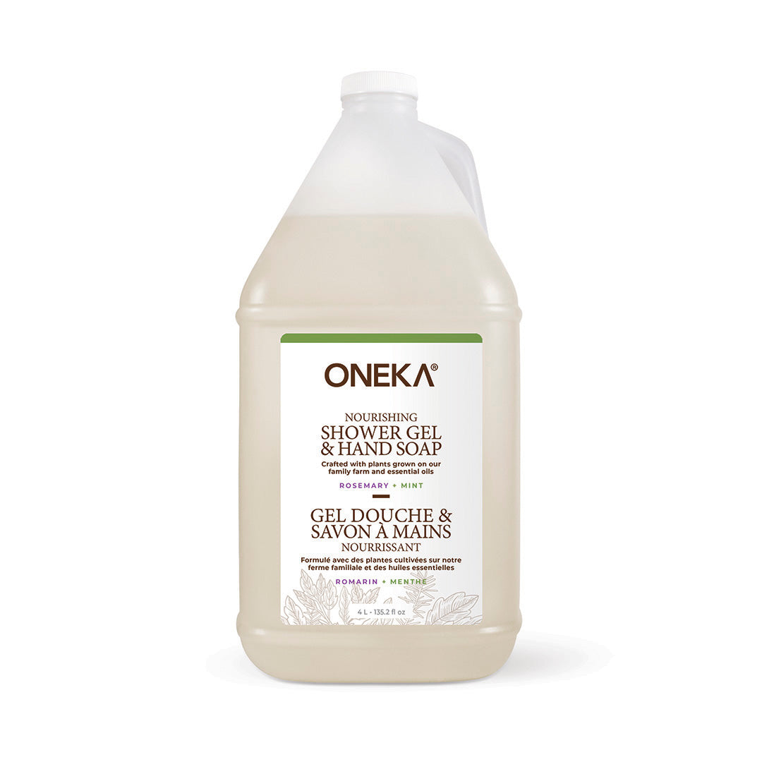 Rosemary &amp; Mint Shower Gel and Hand Soap 4L Refill