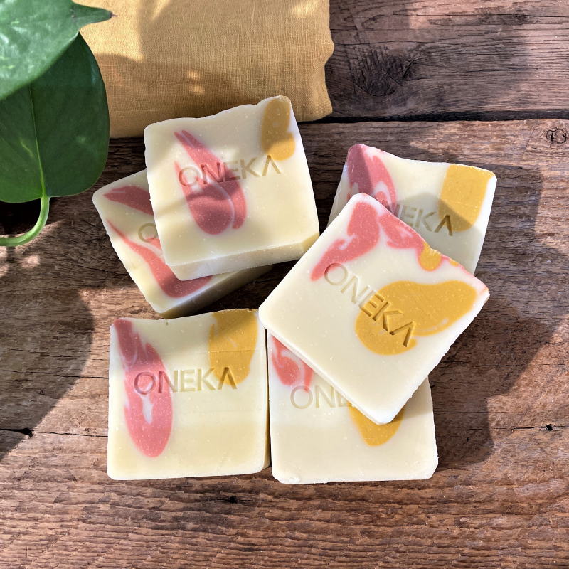 Evening Primrose & Raspberry Soap Bar - 6 pack